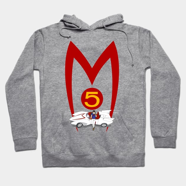 SPEED RACER MACH 5 Hoodie by hvfdzdecay